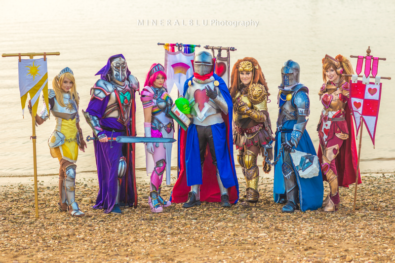 Cosplay by Lyz Brickley, Becka Noel, Brooklyn Link Cosplay,Jackie Craft Cosplay, Dhareza Cosplayza & Lil Red Rogue | Photo by Mineralblu